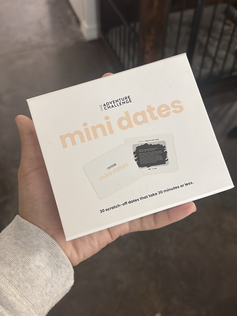 The Adventure Challenge Mini Dates - White & Peach